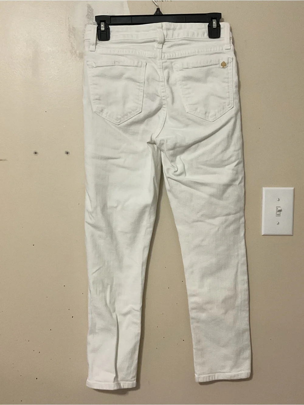 Kate Spade White High-Rise Women's Jeans Size 27